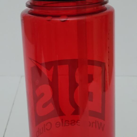 Red Water Bottle with BJ's Wholesale Club Logo - Picture 10 of 10